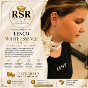 Lenço WHITE ESSENCE –