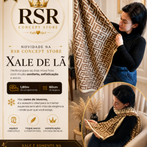 Xale de Lã Monâco