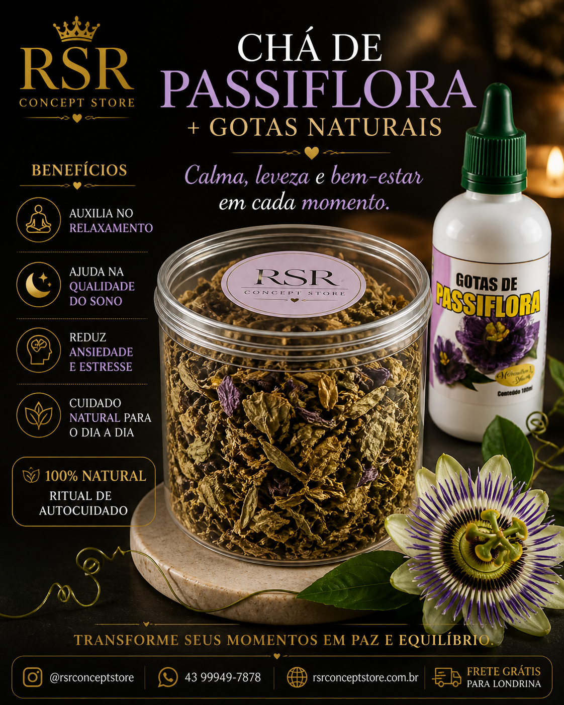 Kit - Chá de Passiflora - Imagem 4