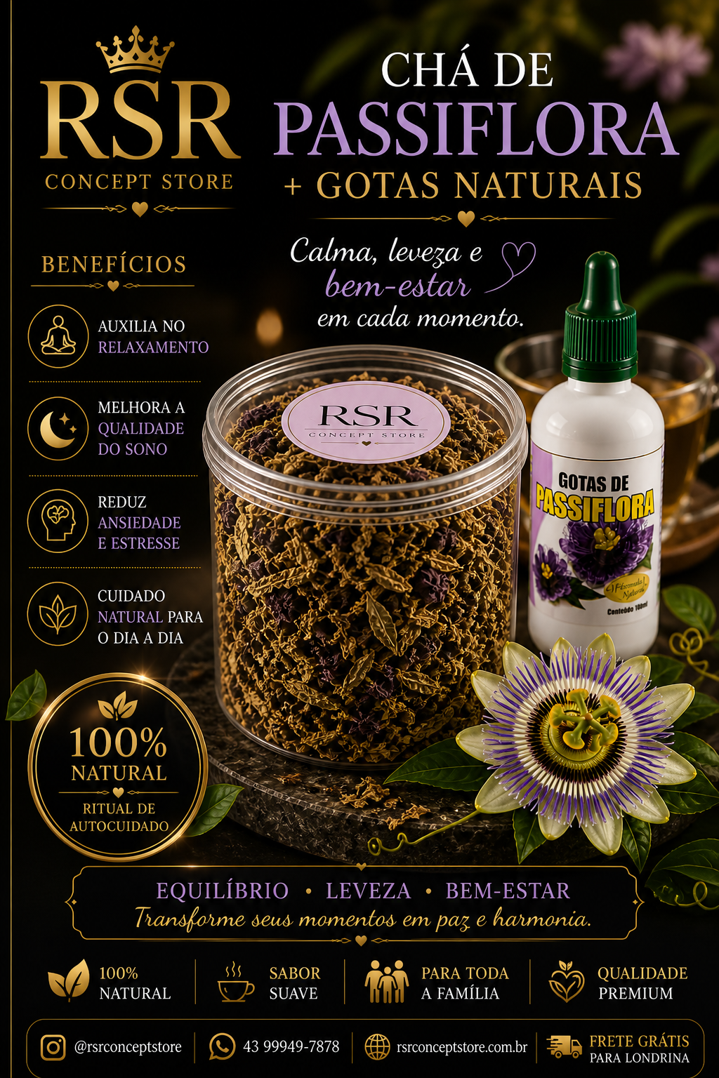 Kit - Chá de Passiflora - Imagem 3