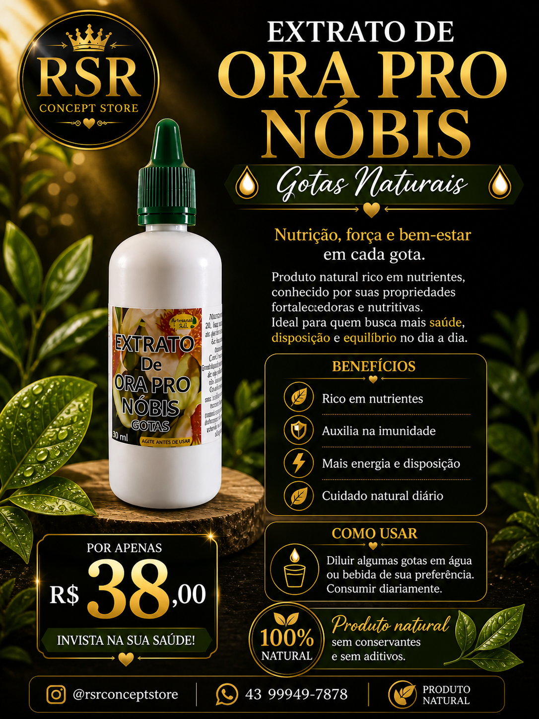 Gotas Ora Pro Nóbis - Imagem 3