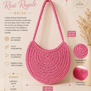 Bolsa Éclipse Rosé Royale