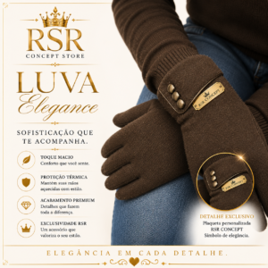 Luva Brown Elegance