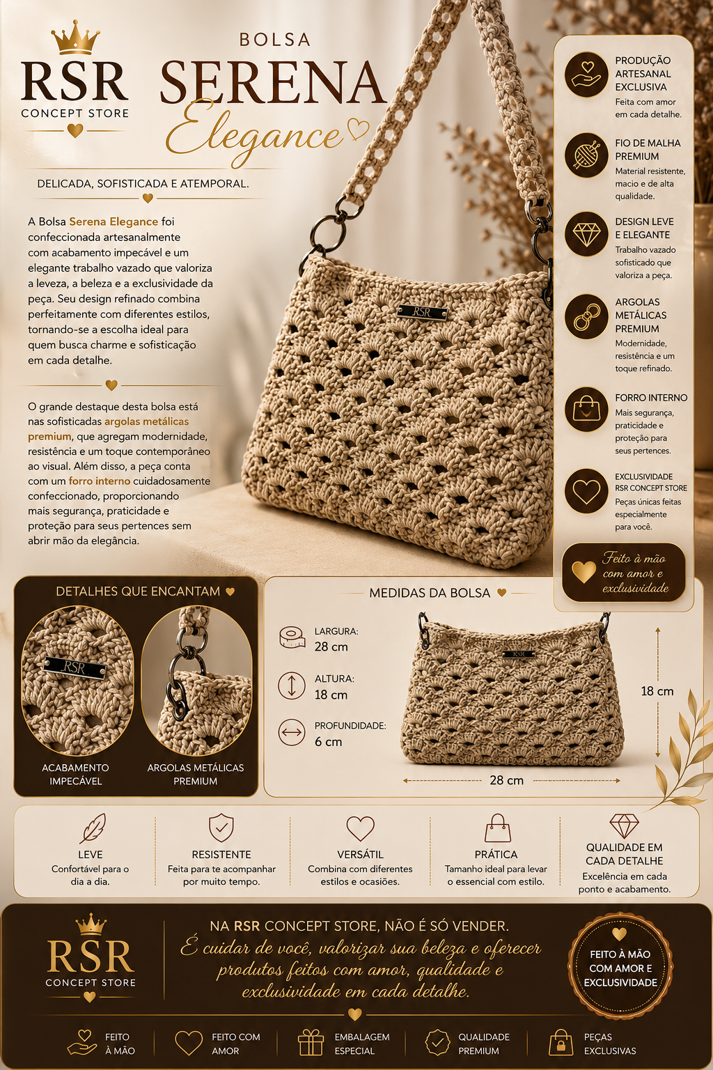 Bolsa Serena Elegance