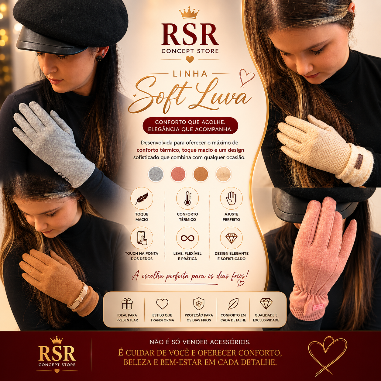 Luva Linha Soft RSR CONCEPT STORE - Imagem 2