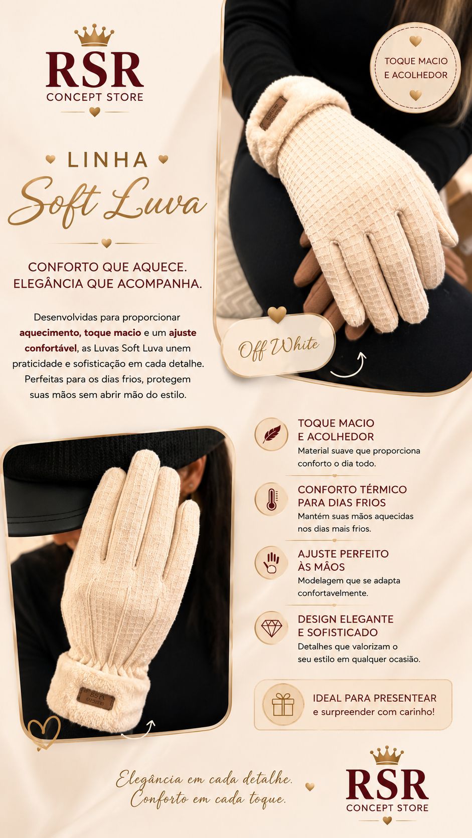Luva Linha Soft RSR CONCEPT STORE - Imagem 5