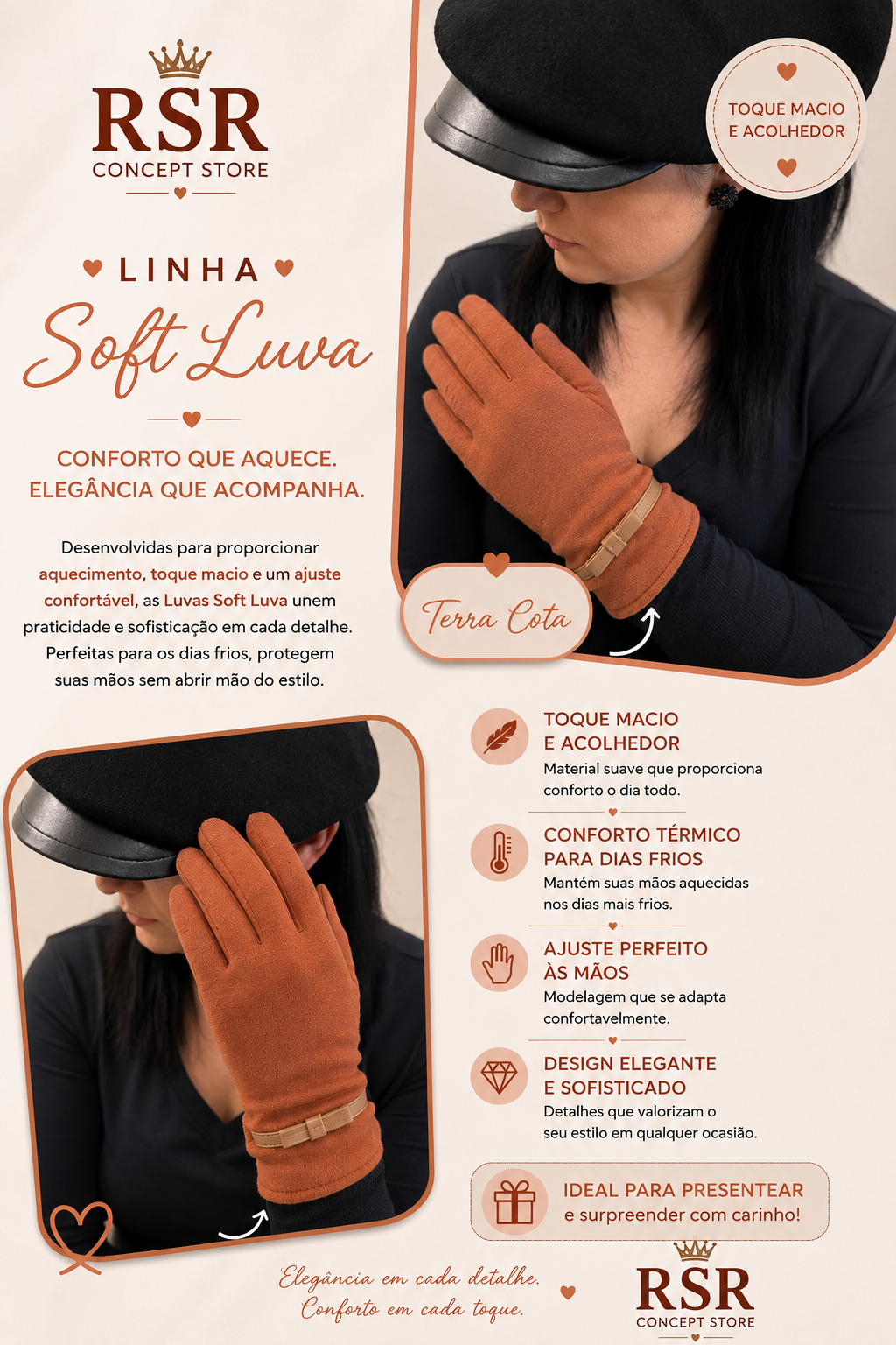Luva Linha Soft RSR CONCEPT STORE - Imagem 8