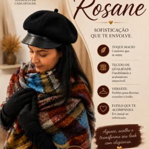 Xale de Lã Rosane