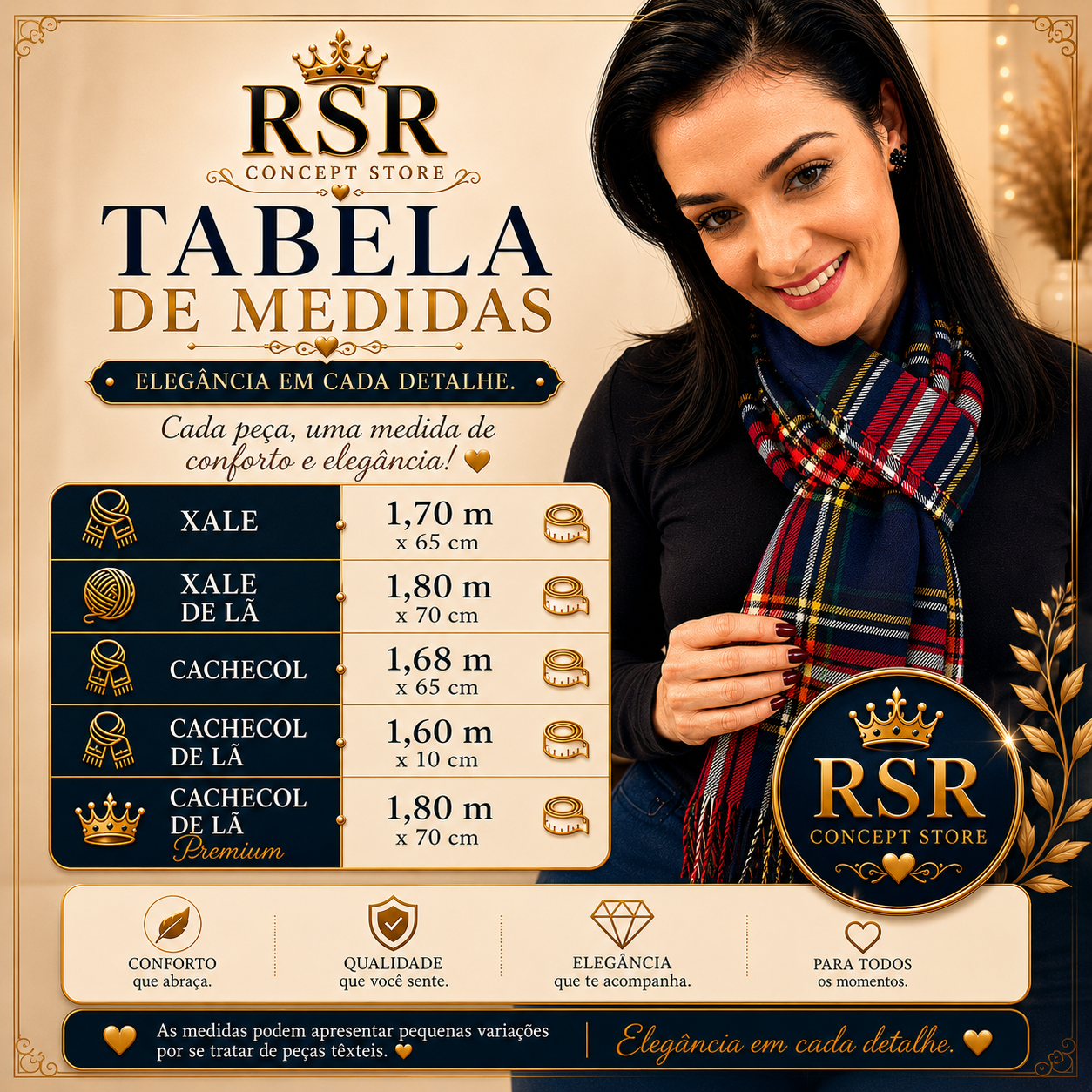 Xale de Lã Rosane - Imagem 4