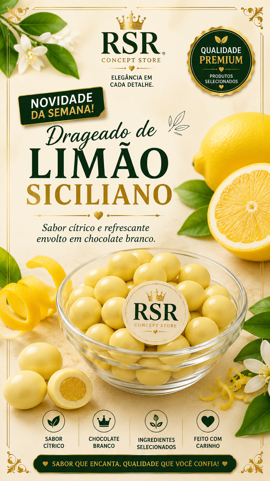 Drageado de Limão Siciliano - Imagem 2