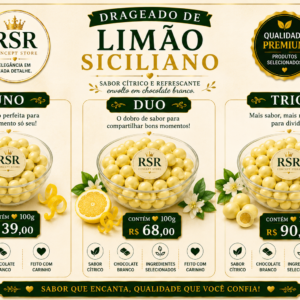 Drageado de Limão Siciliano