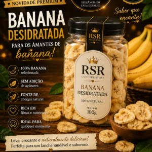 Kit de Banana Desidratada