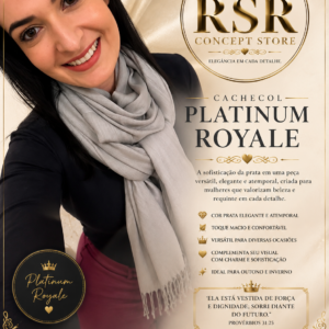 Cachecol Platinum Royale
