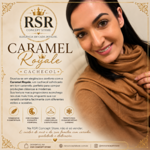Cachecol Caramel Royale