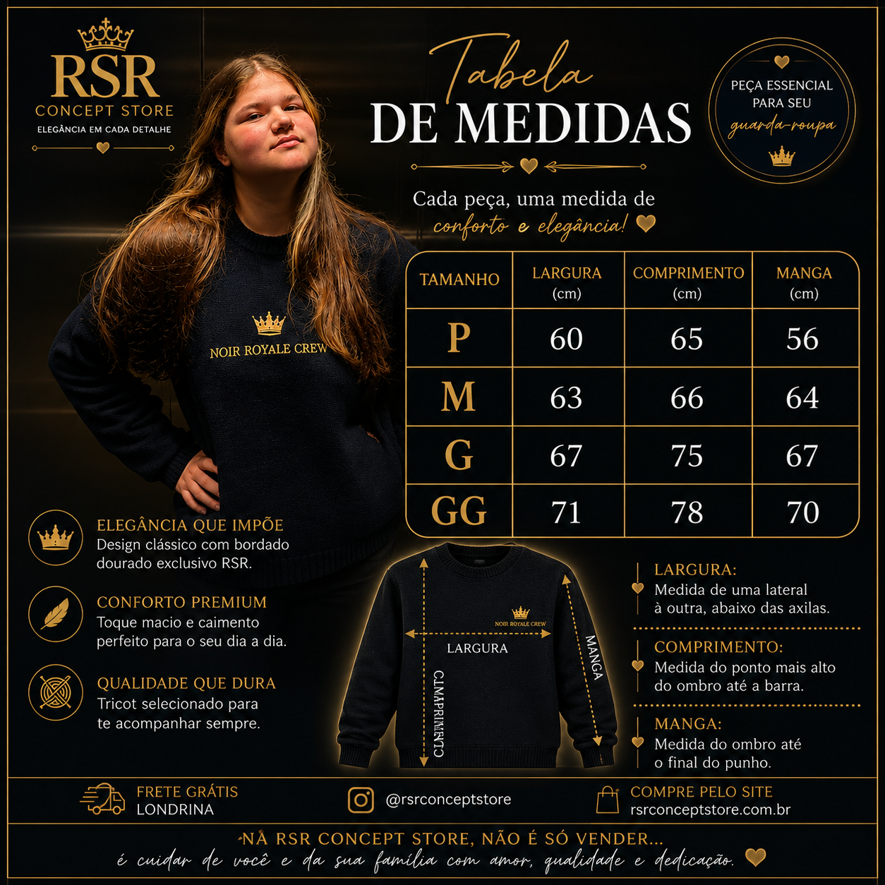 Sueter Espresso Royale Crew - Imagem 6