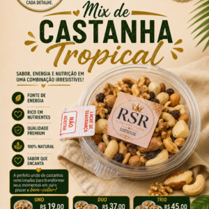 Kit - Mix de Castanha Tropical