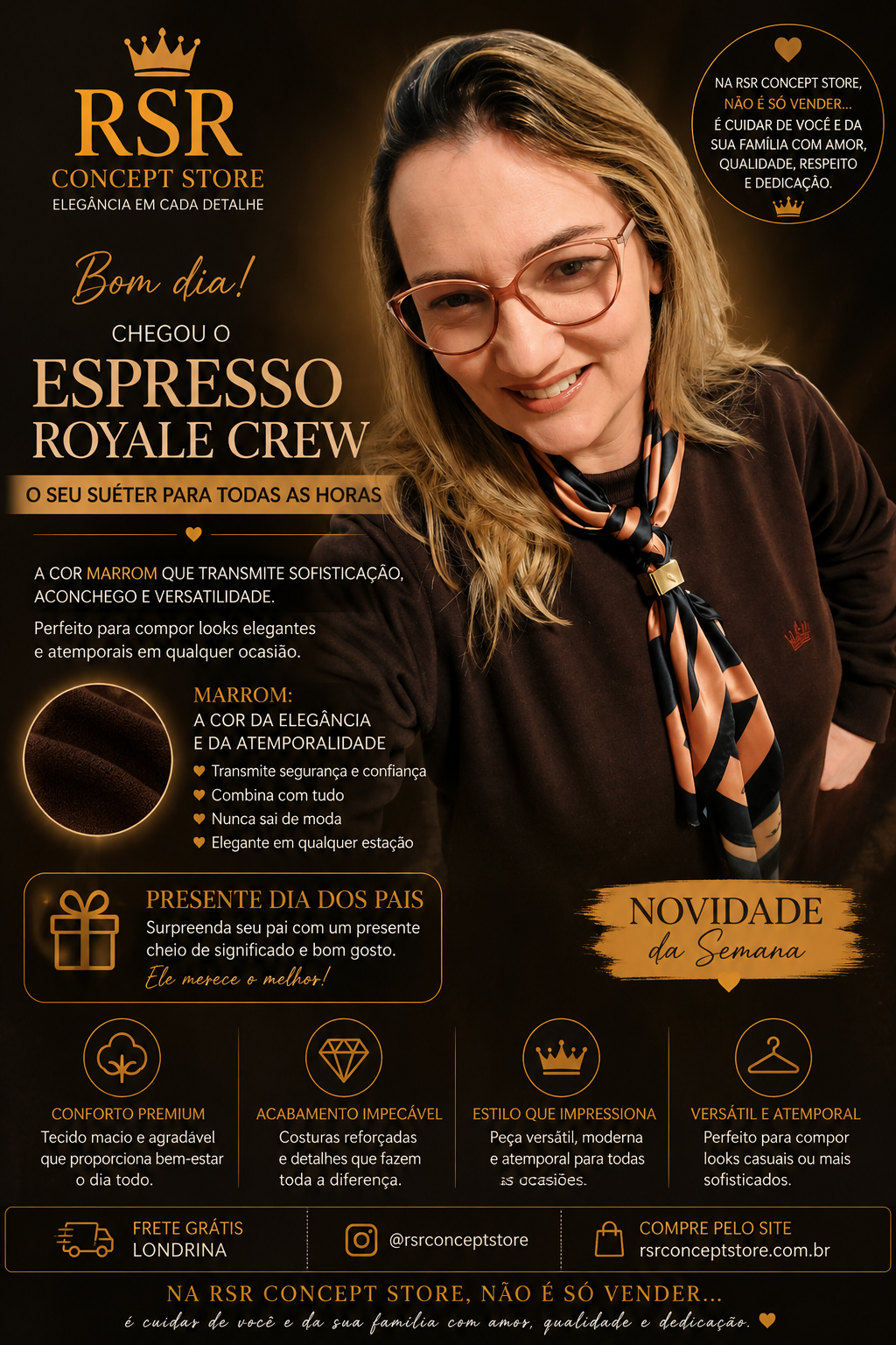 Sueter Espresso Royale Crew - Imagem 2