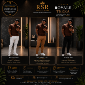 T - Shirt - Linha Royale Essential- Royalé Terra