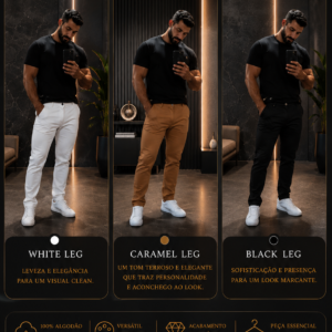 T - Shirt - Linha Royale Essential- Noir Royale Tee